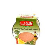 شباب کنسرو ماهی تون در روغن زیتون180 گرمی